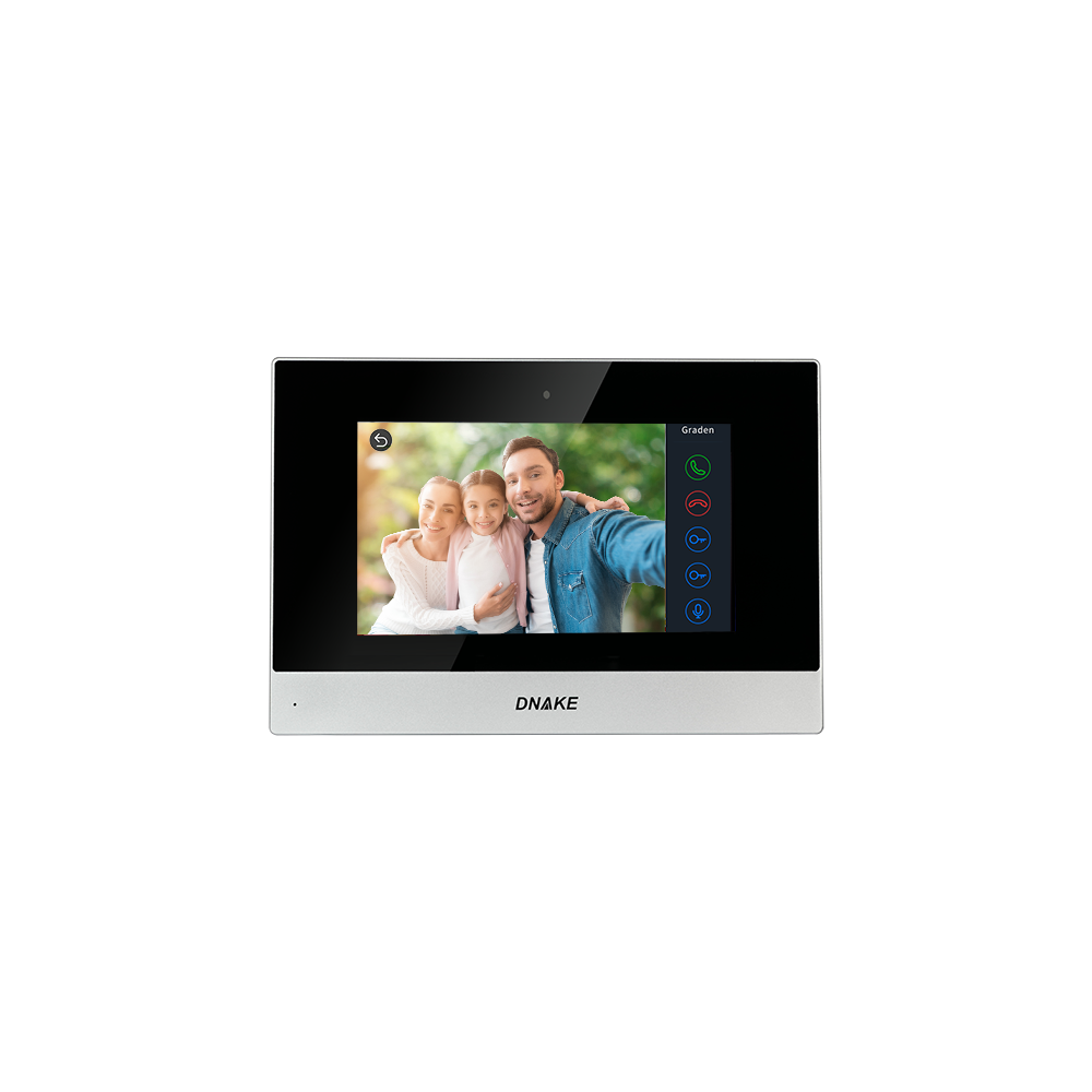 Reasonable price Best Intercom – 7-inch Indoor Monitor (2-wire Version) – DNAKE