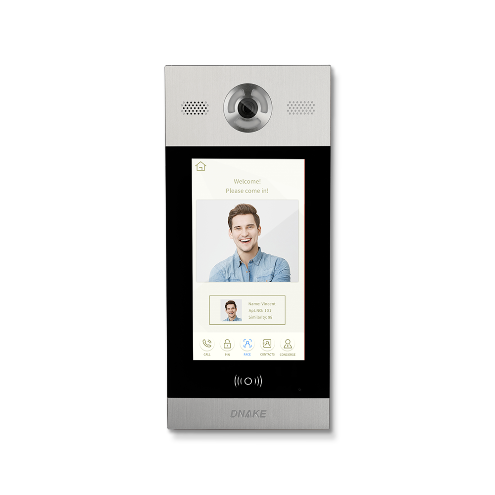 Video Door Intercom –
10.1” Facial Recognition Android Doorphone – DNAKE