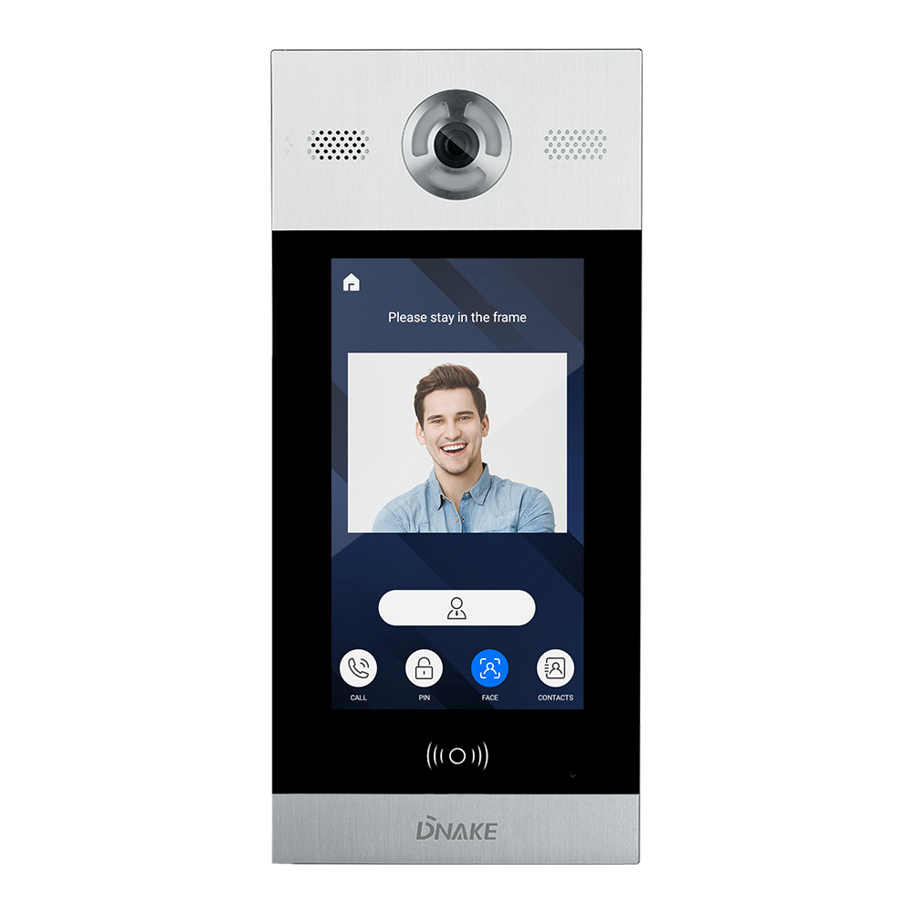 Door Phone System – 10.1” Facial Recognition Android Doorphone – DNAKE
