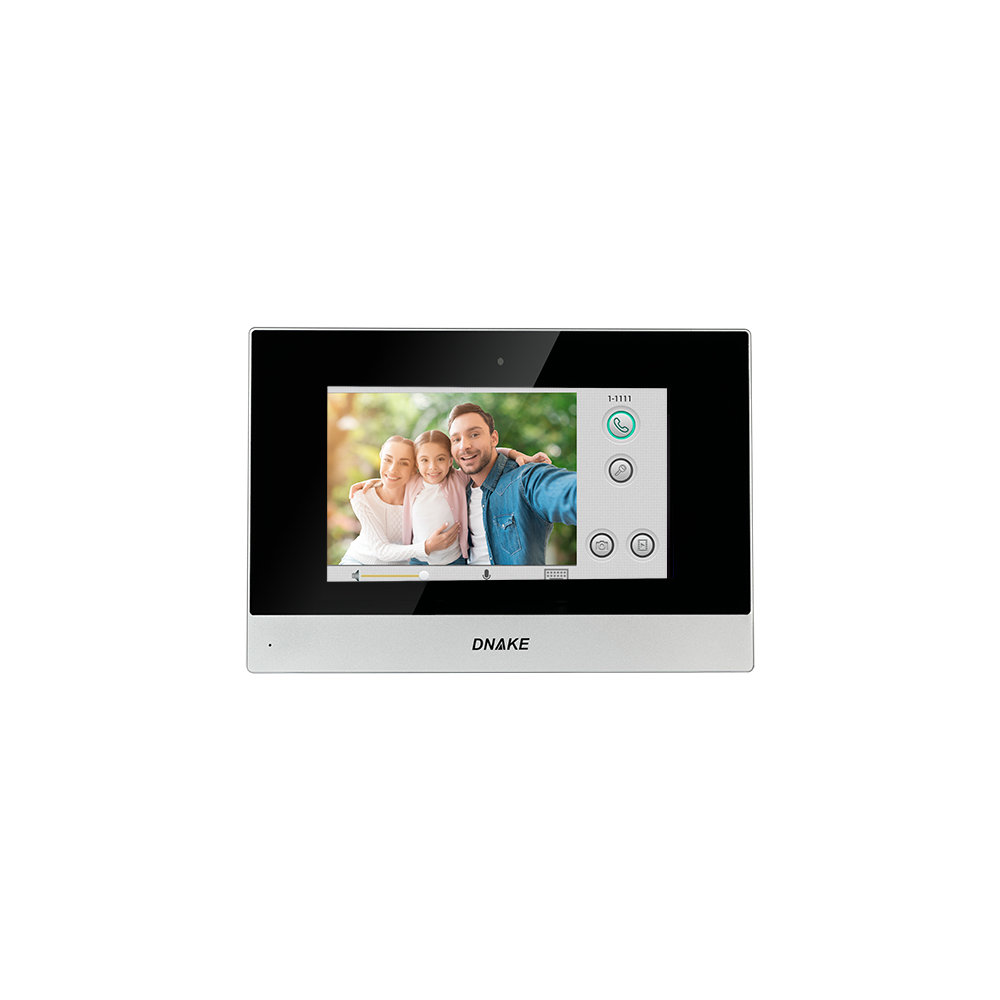 Manufactur standard Linux Wall Panel – 7” Android Indoor Monitor – DNAKE