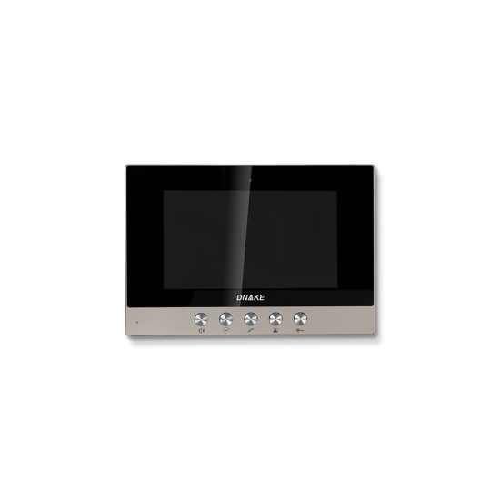 2021 High quality Villa Analogue Intercom –
608M-S8 7-inch Resistive Screen Mechanical Button Indoor Monitor – DNAKE