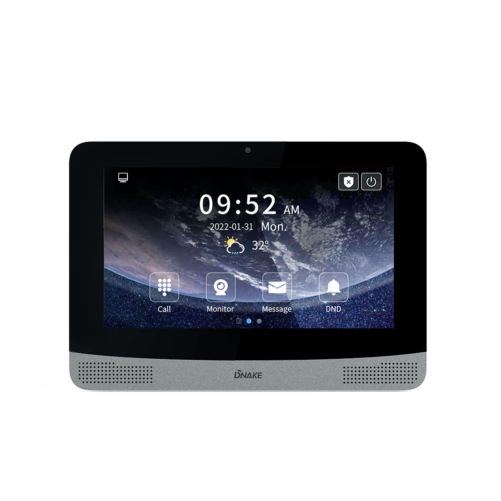 Wire Intercom –
7” Android 10 Indoor Monitor – DNAKE