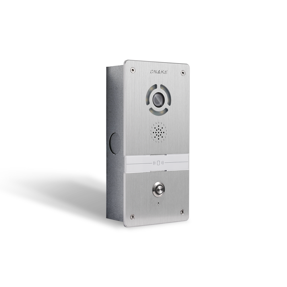 &raquo; Video Doorphone For Villa – 1-button SIP Video Door Phone  – DNAKE Featured Image