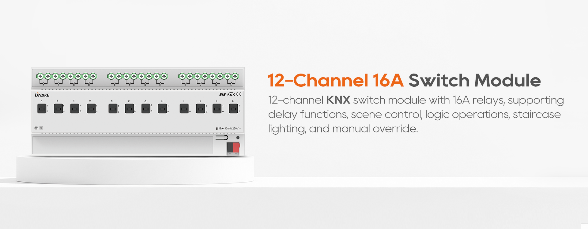 12-Channel 16A Switch Module Detail