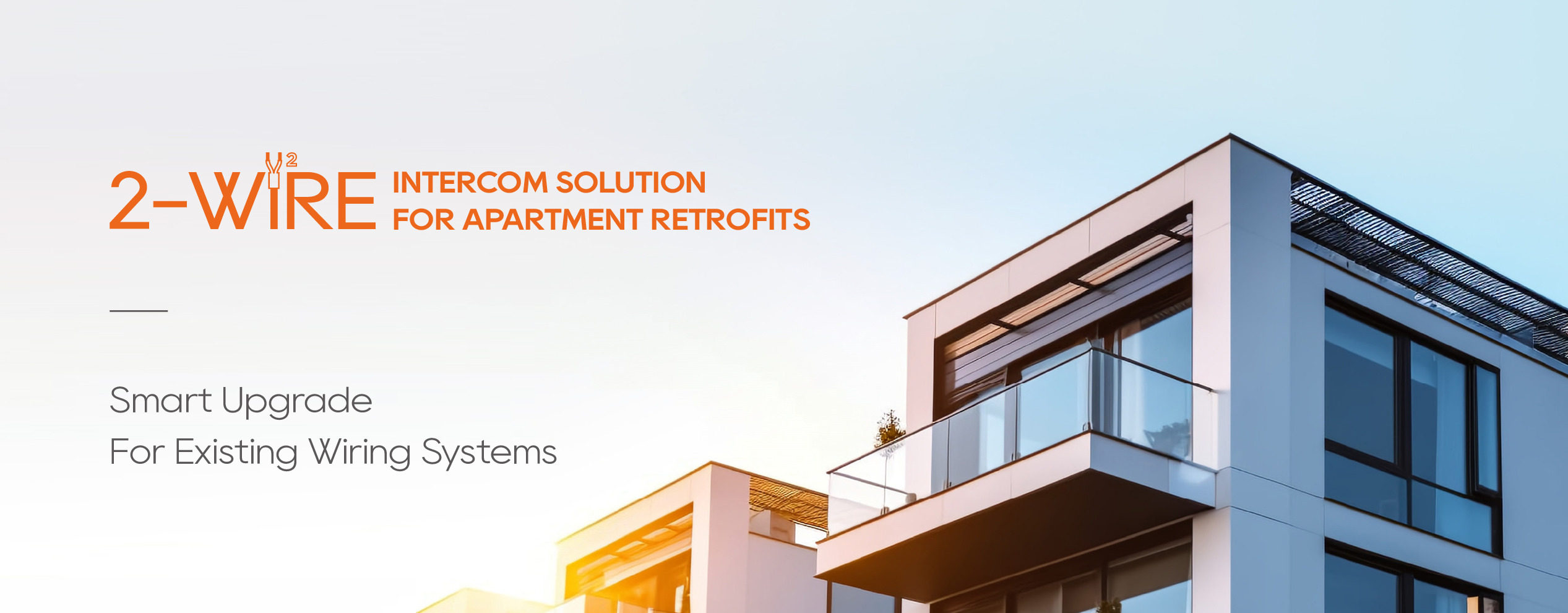 2-Wire Intercom Solution for Apartment Retrofits-Banner