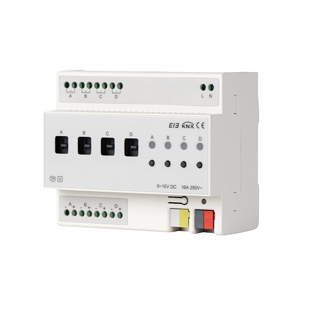 4-Channel 0-10V Dimming Module
