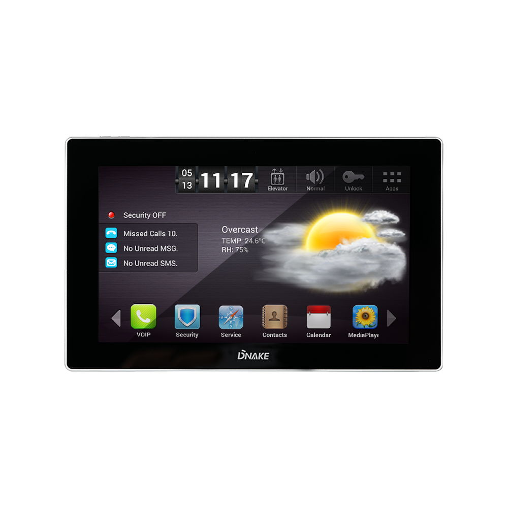 Home Intercom –
10.1” Android Indoor Monitor – DNAKE