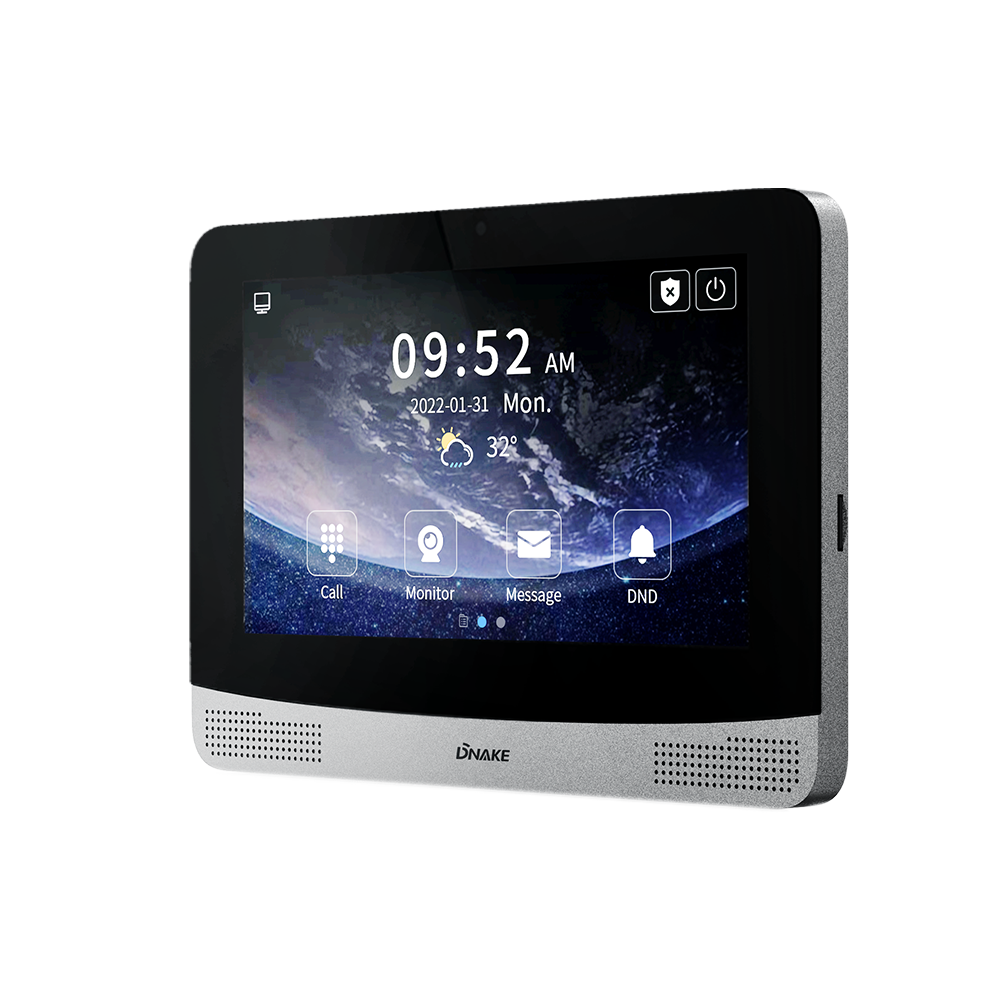 Wire Intercom –
 7” Android 10 Indoor Monitor – DNAKE Featured Image