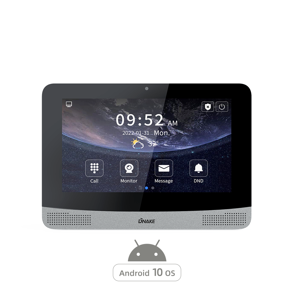 Factory making Doorphone Video Intercom –
7” Android 10 Indoor Monitor – DNAKE