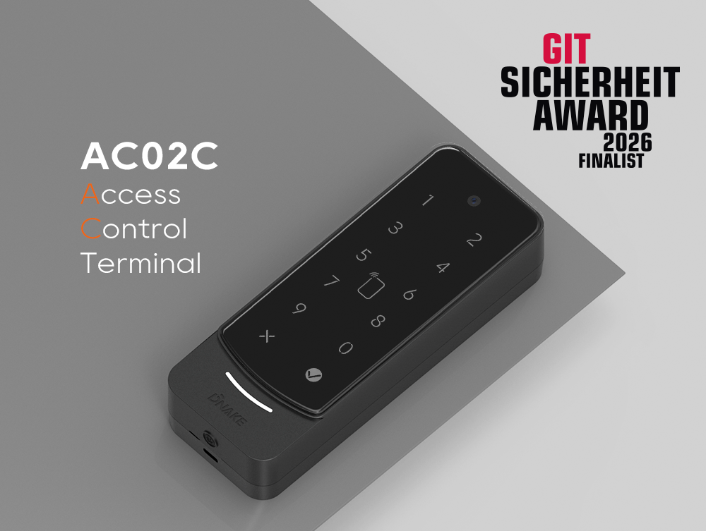 DNAKE AC02C Earns GIT Security Awards 2026 Nomination in Access Control Category