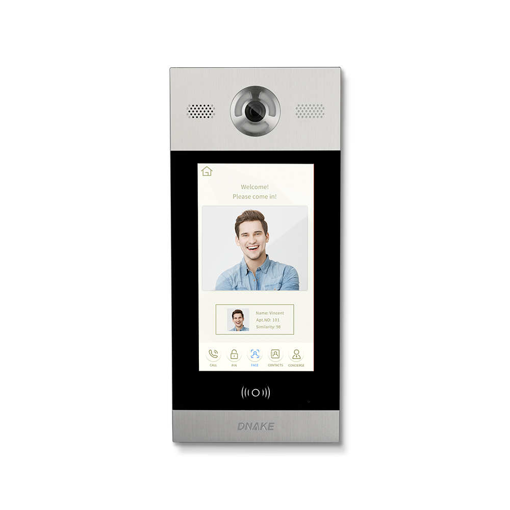 Hot New Products Video Intercom System –
10.1” Facial Recognition Android Doorphone – DNAKE