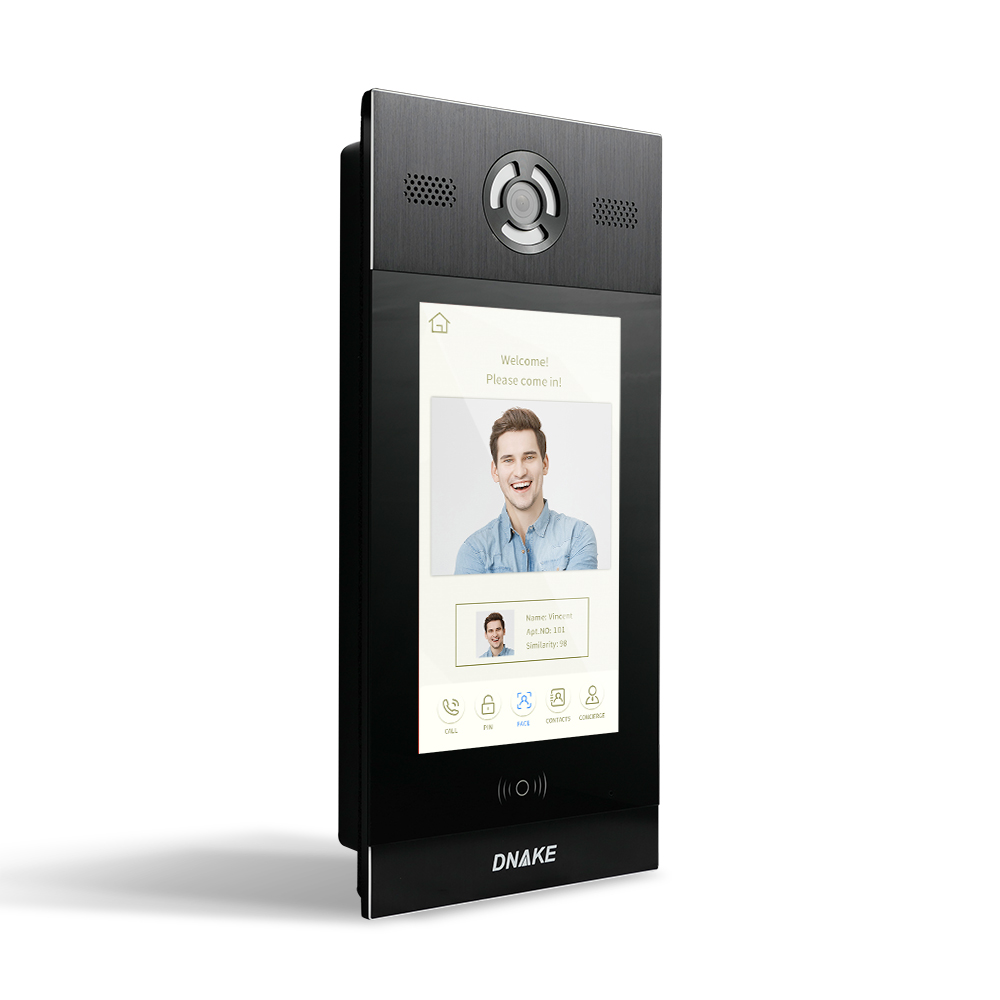 Hot New Products Video Intercom System –
 10.1” Facial Recognition Android Doorphone – DNAKE Featured Image