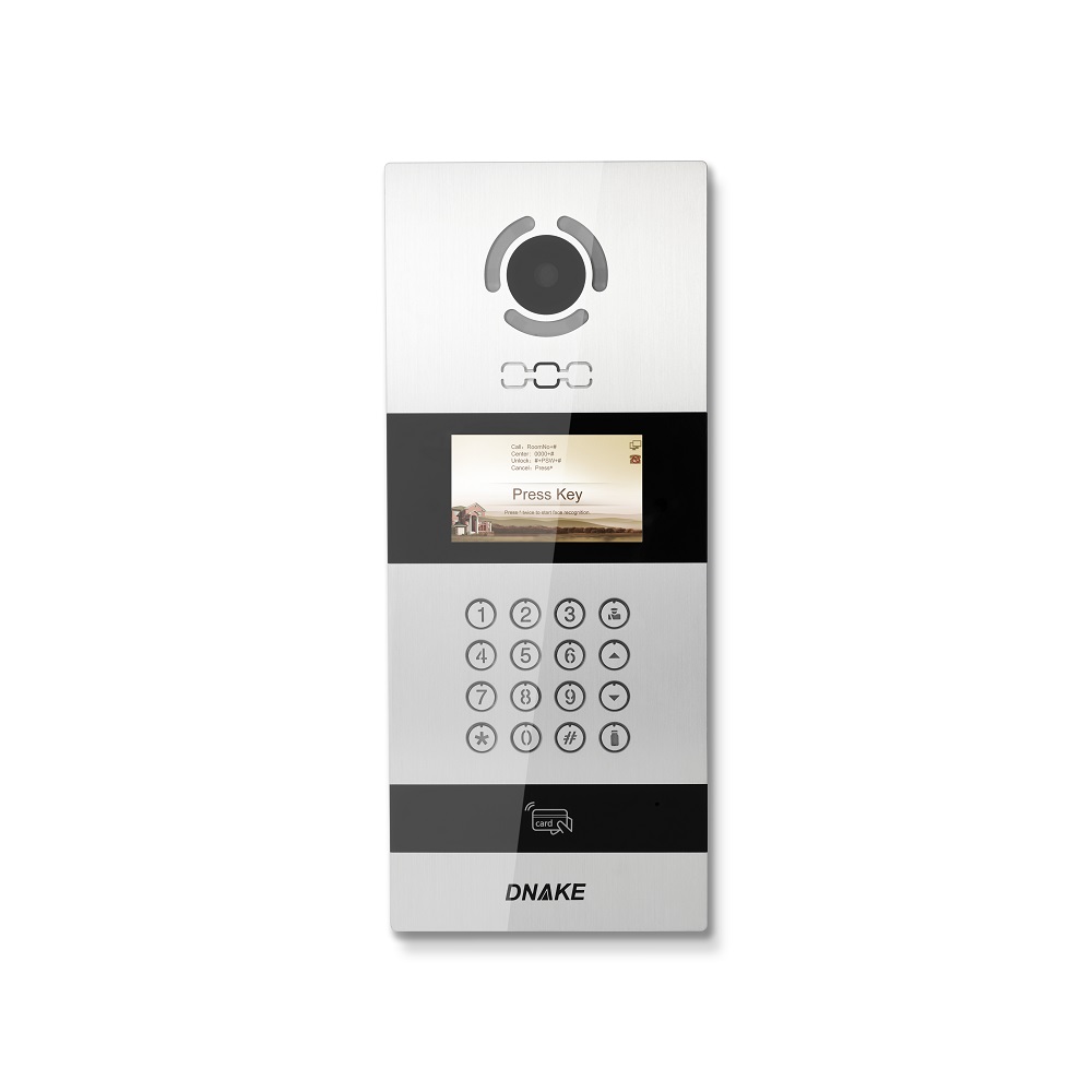 Wireless Video Intercom - 4.3” Facial Recognition Android Doorphone – DNAKE
