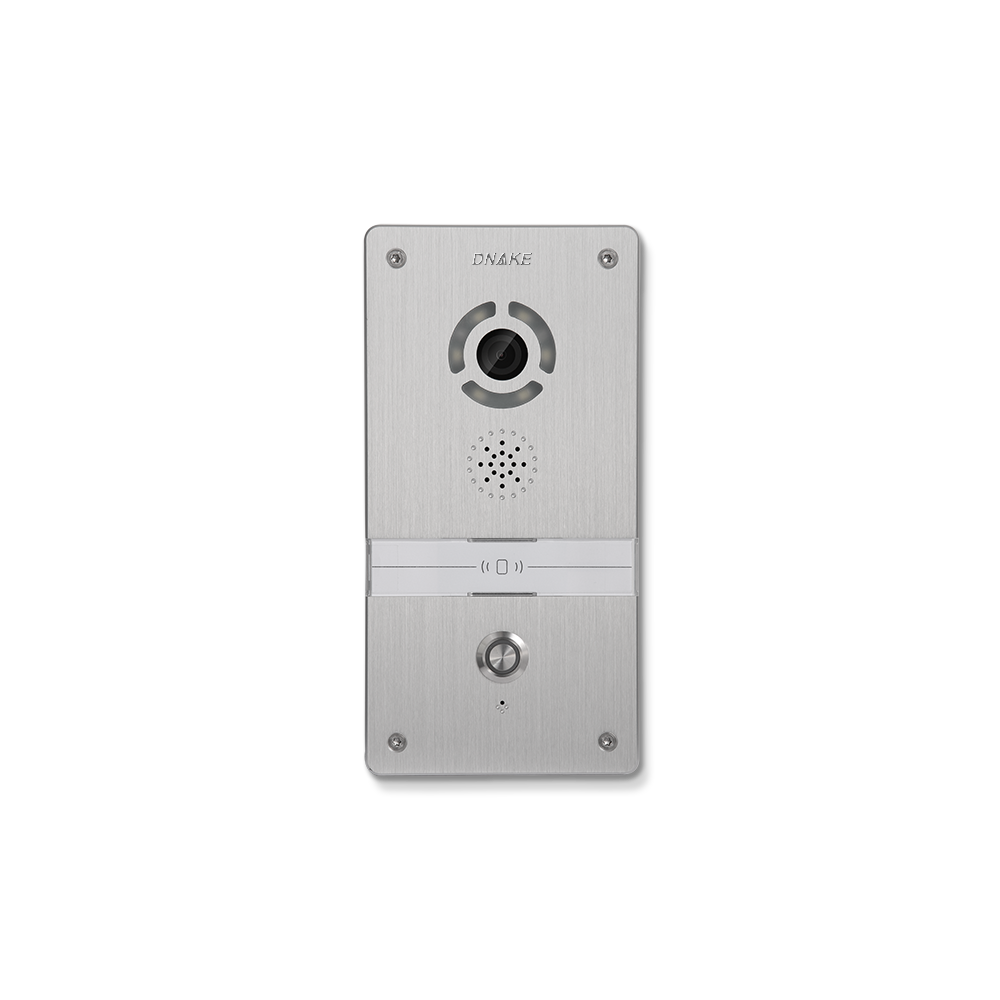 2-Wire Intercom 1-Button, Aluminium, Surface - View #2