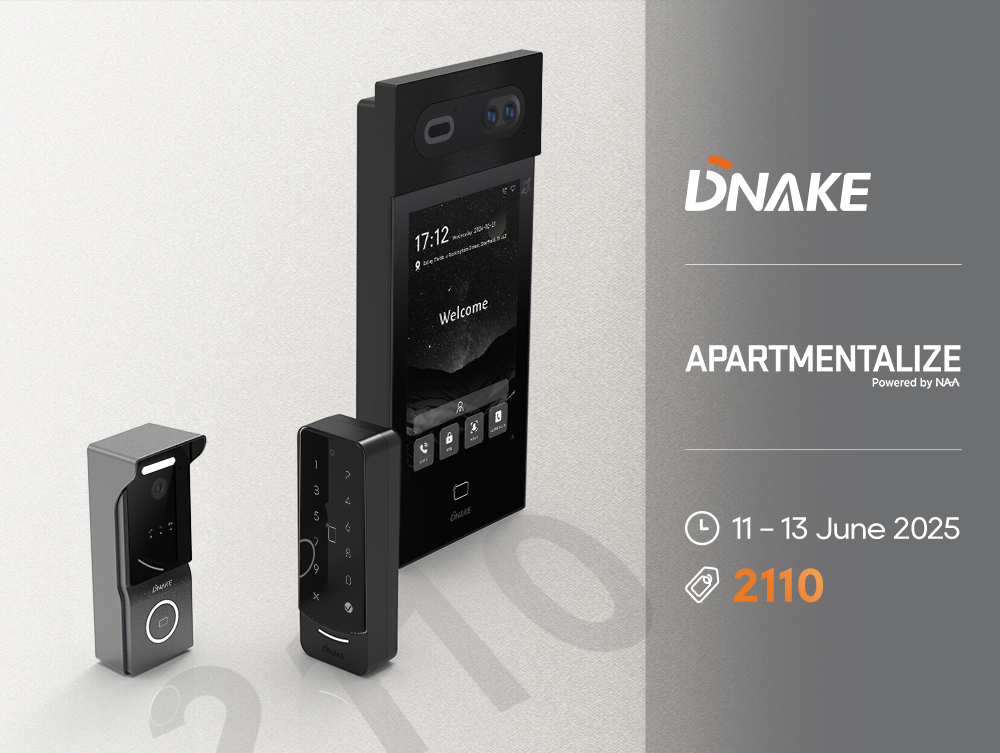 DNAKE to Showcase Complete Cloud-Based Residential Solution at Apartmentalize 2025