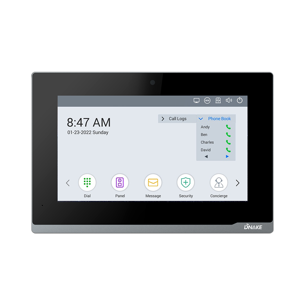 Original Factory Ip Video Door Phone –
7” Linux-based Indoor Monitor – DNAKE