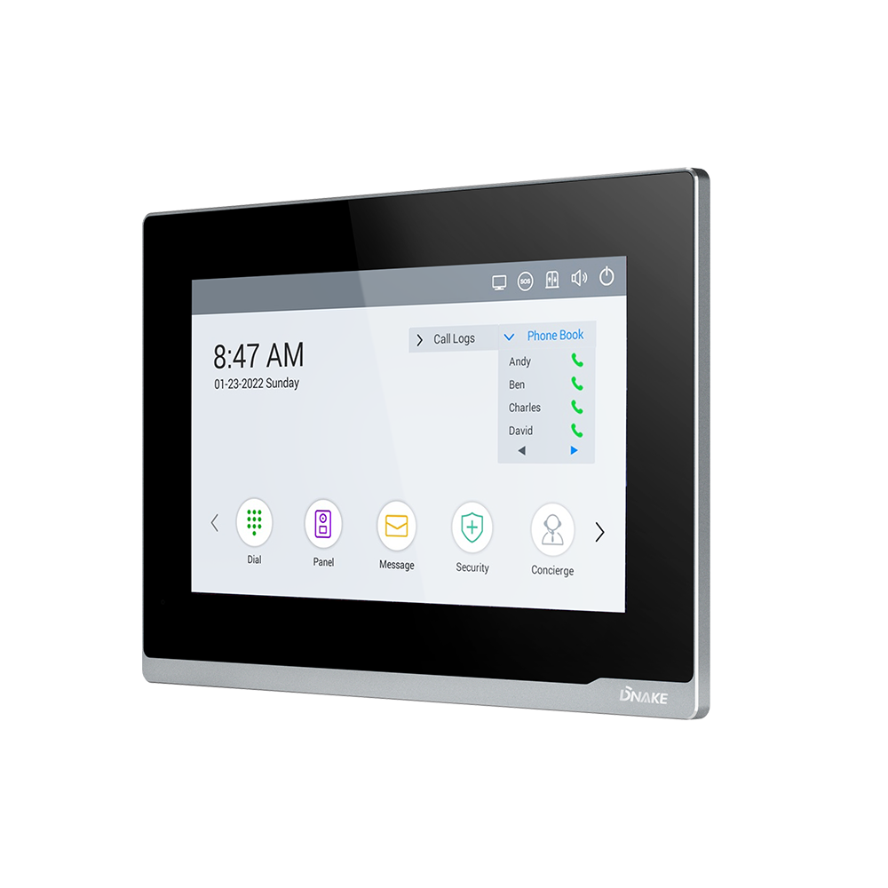 SIP Video Intercom –
 7” Linux-based Indoor Monitor – DNAKE Featured Image