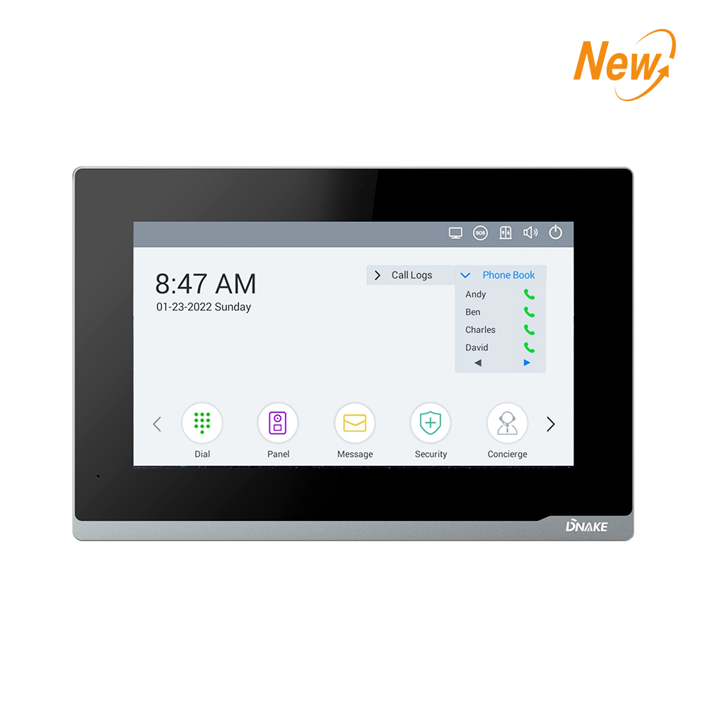 China OEM Android Indoor Intercom –
7” Linux-based Indoor Monitor – DNAKE