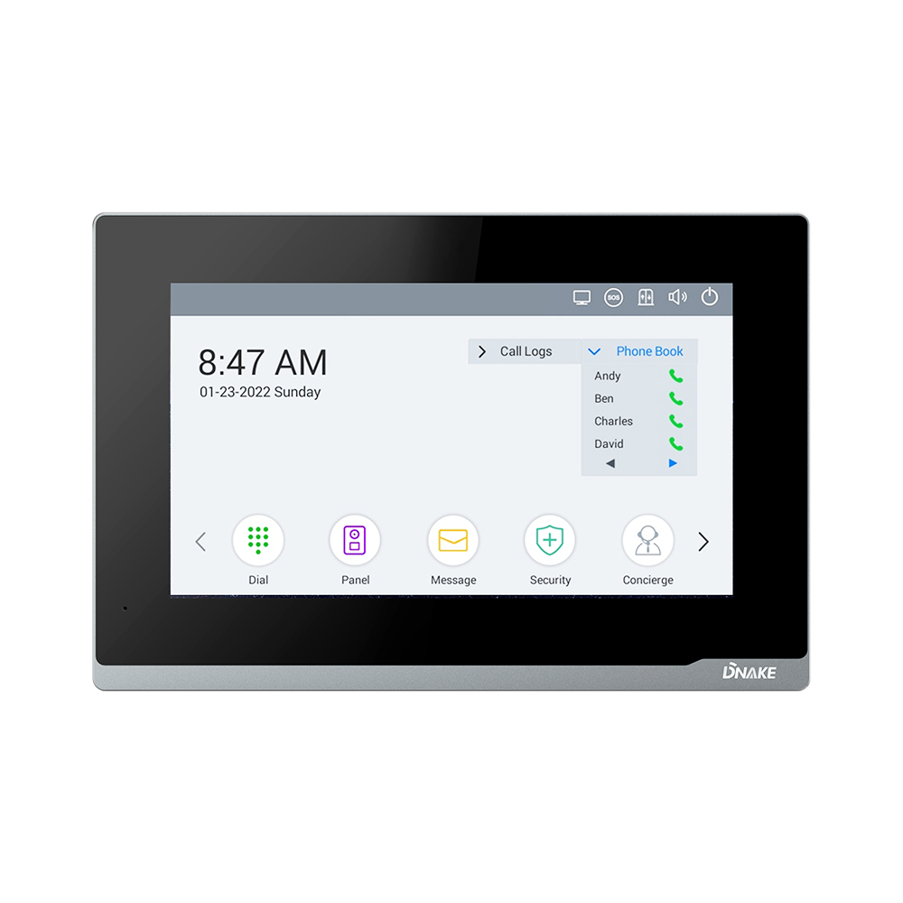 OEM/ODM Supplier Android Outdoor Station - 7” Linux-based Indoor Monitor – DNAKE