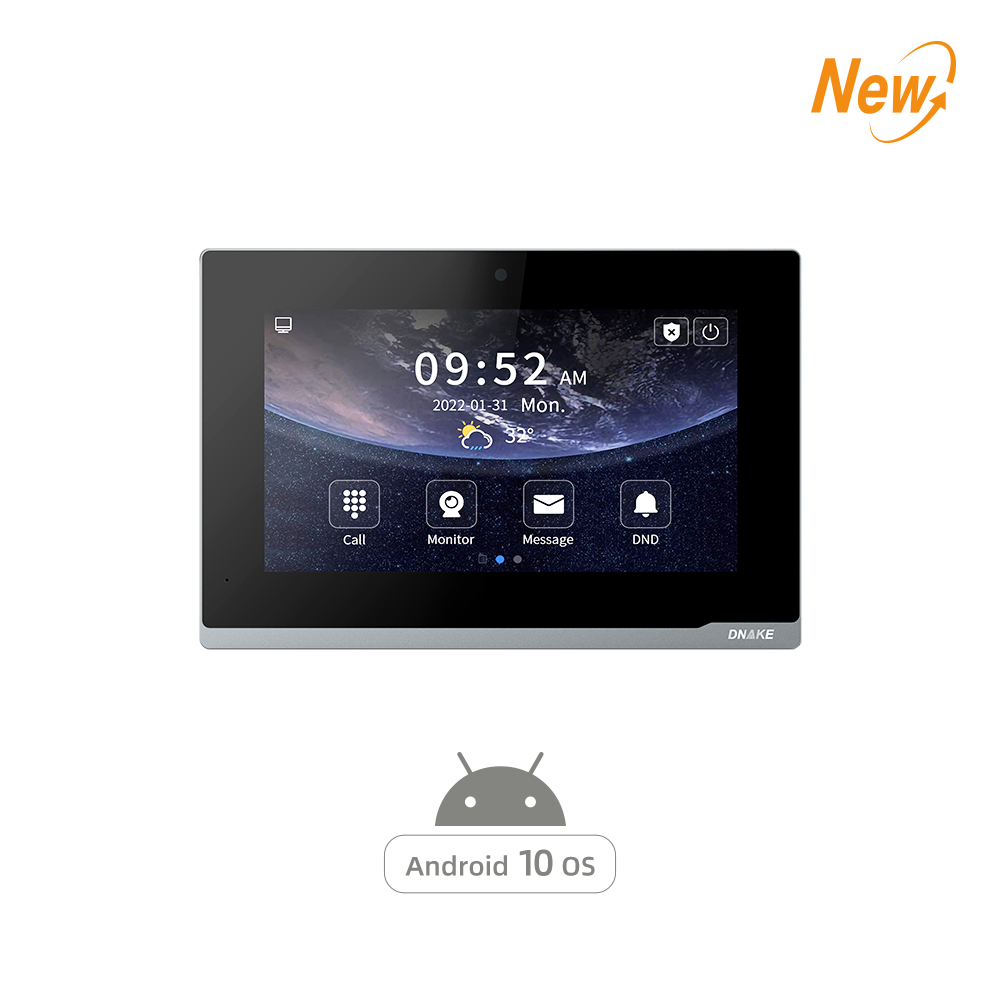 Security Doorbell Systems - 7” Android 10 Indoor Monitor – DNAKE