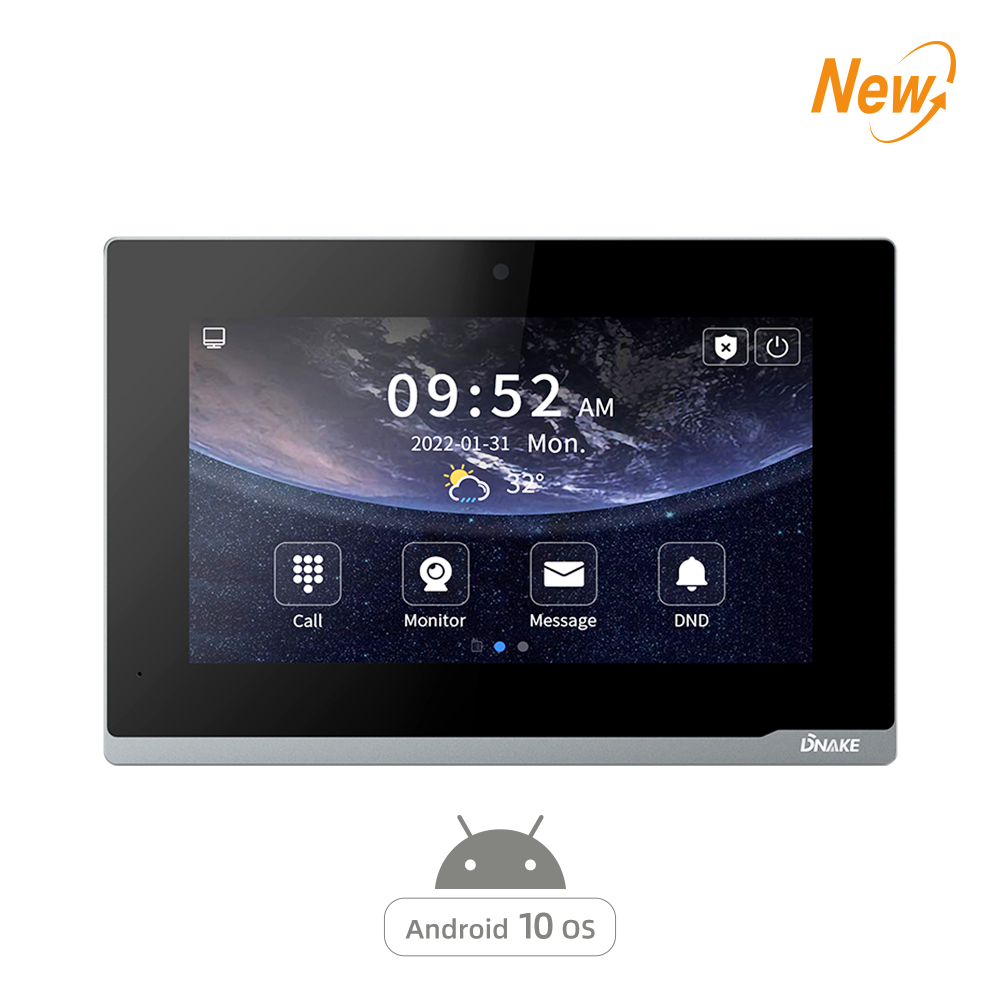 Online Exporter Ip Video Doorbell –
7” Android 10 Indoor Monitor – DNAKE