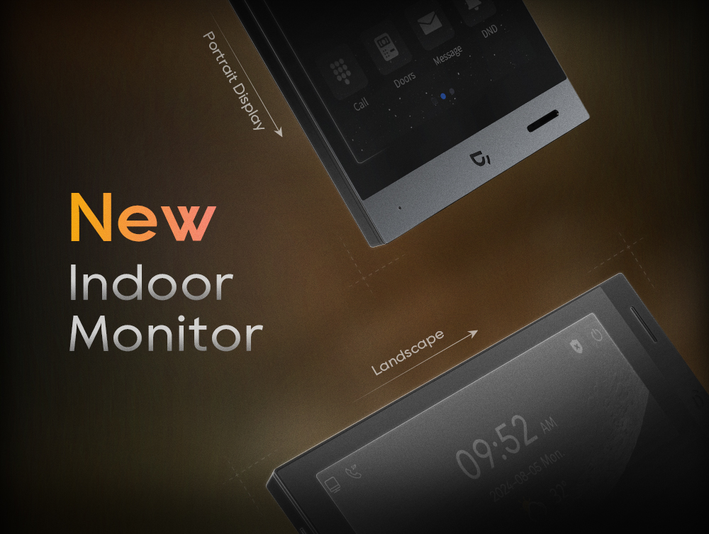 DNAKE Unveils the H616 8” Indoor Monitor with Vertical Design and Premium Features