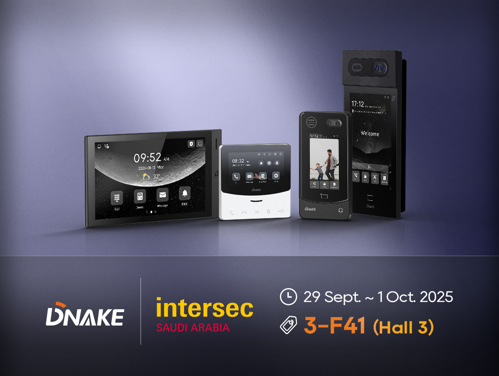 DNAKE to Showcase Cutting-Edge Smart Entry and Home Automation Solutions at Intersec Saudi Arabia 2025