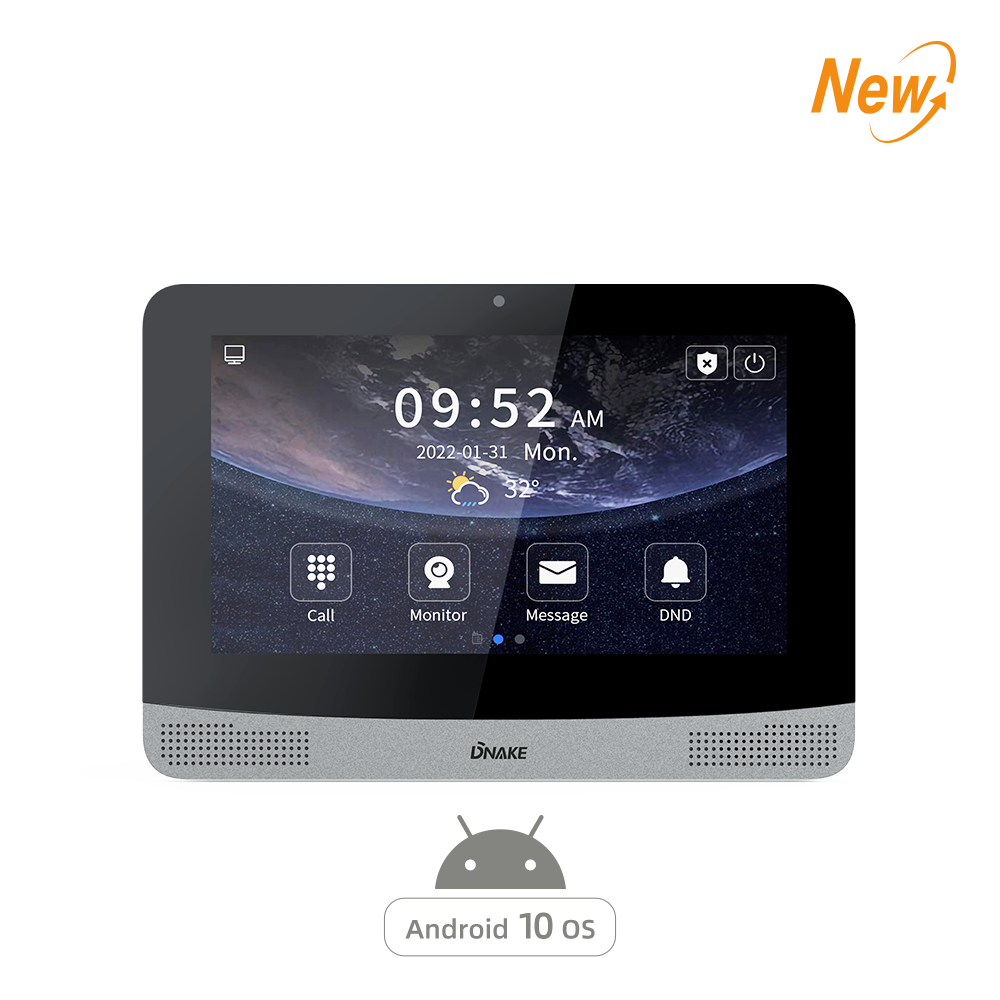 Intercom Entry System - 7” Android 10 Indoor Monitor – DNAKE