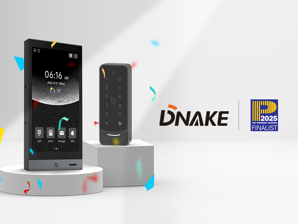 DNAKE AC02C Access Control Terminal and H616 Indoor Monitor Nominated for PSI Premier Awards 2025