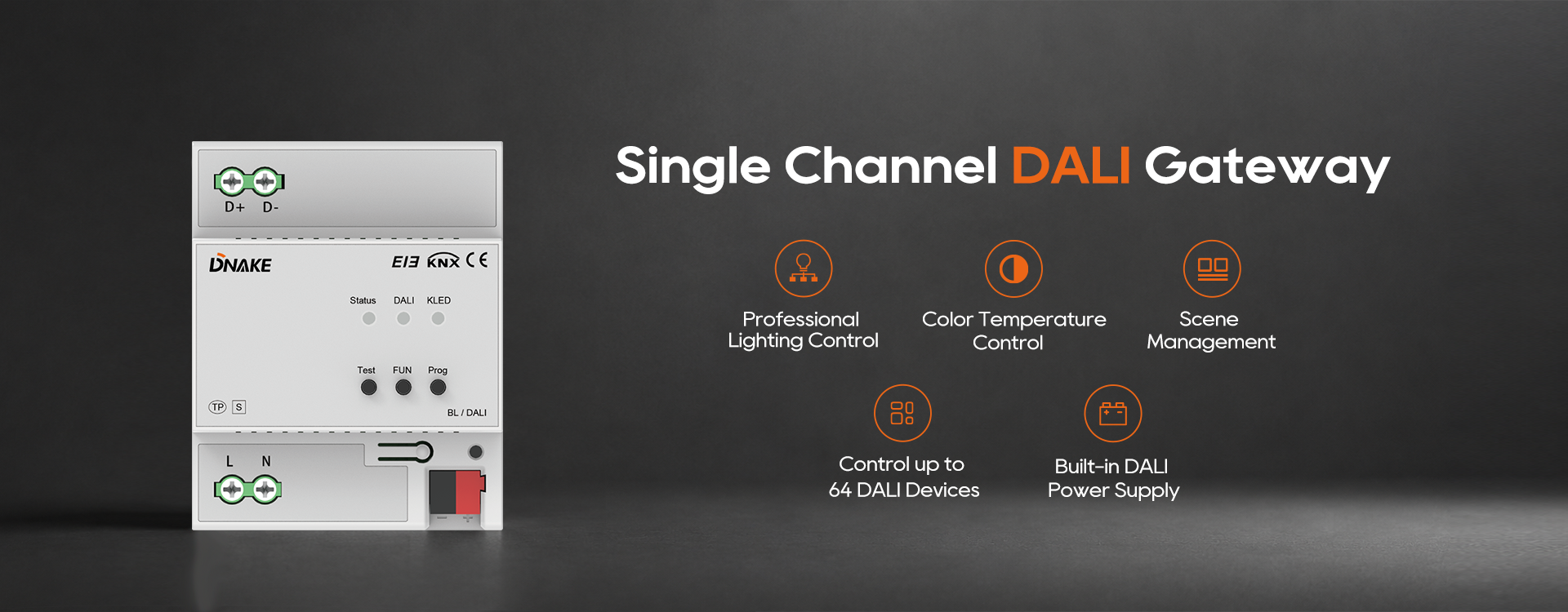 Single Channel DALI Gateway Detail
