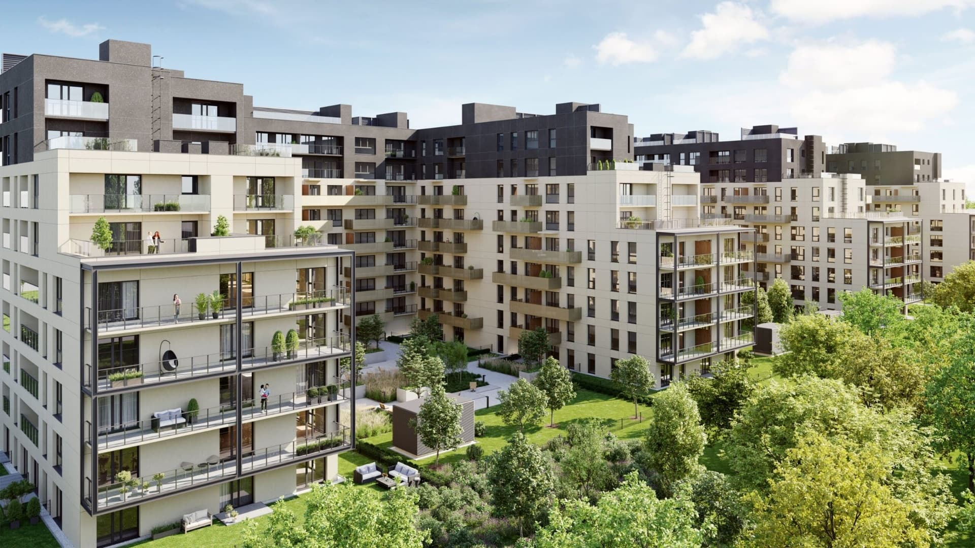 749 Apartments, One Connected System: DNAKE IP Intercom at CityFlow in Warsaw, Poland
